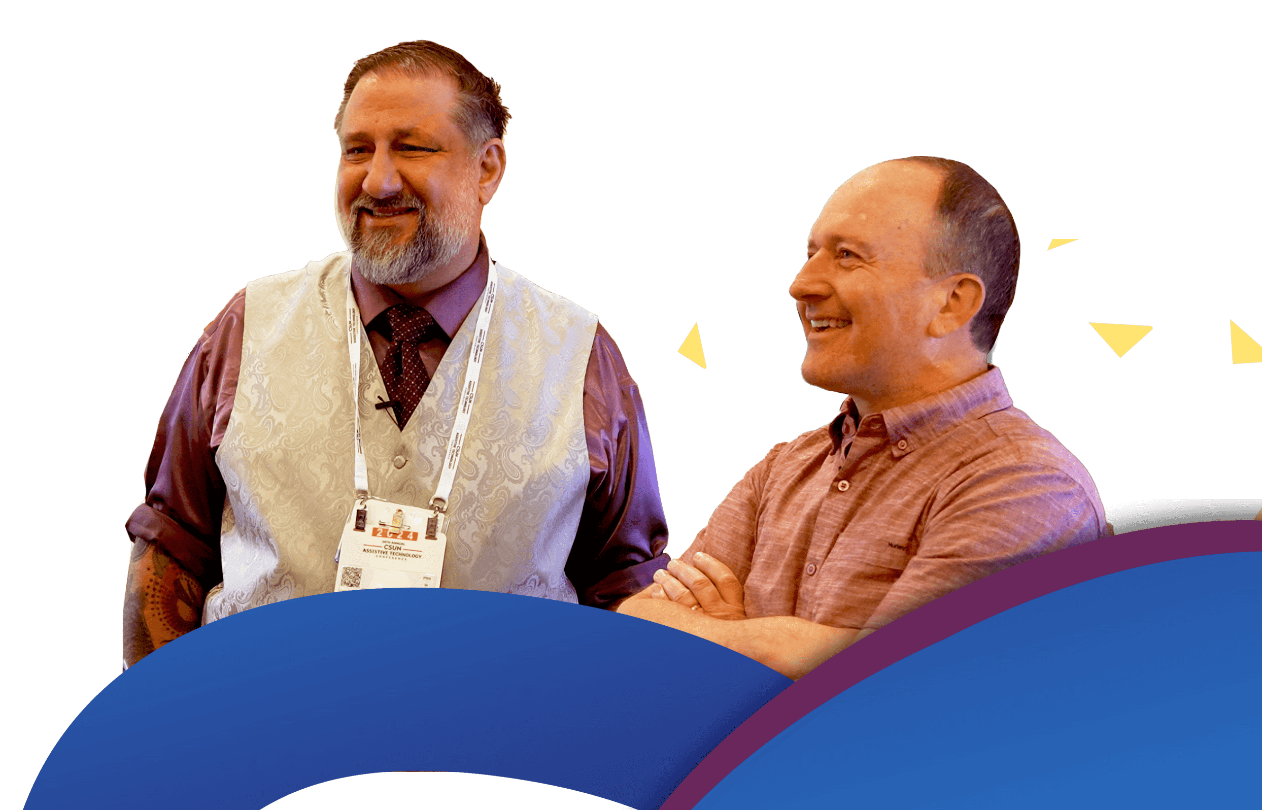 Chad Chelius and Dax Castro