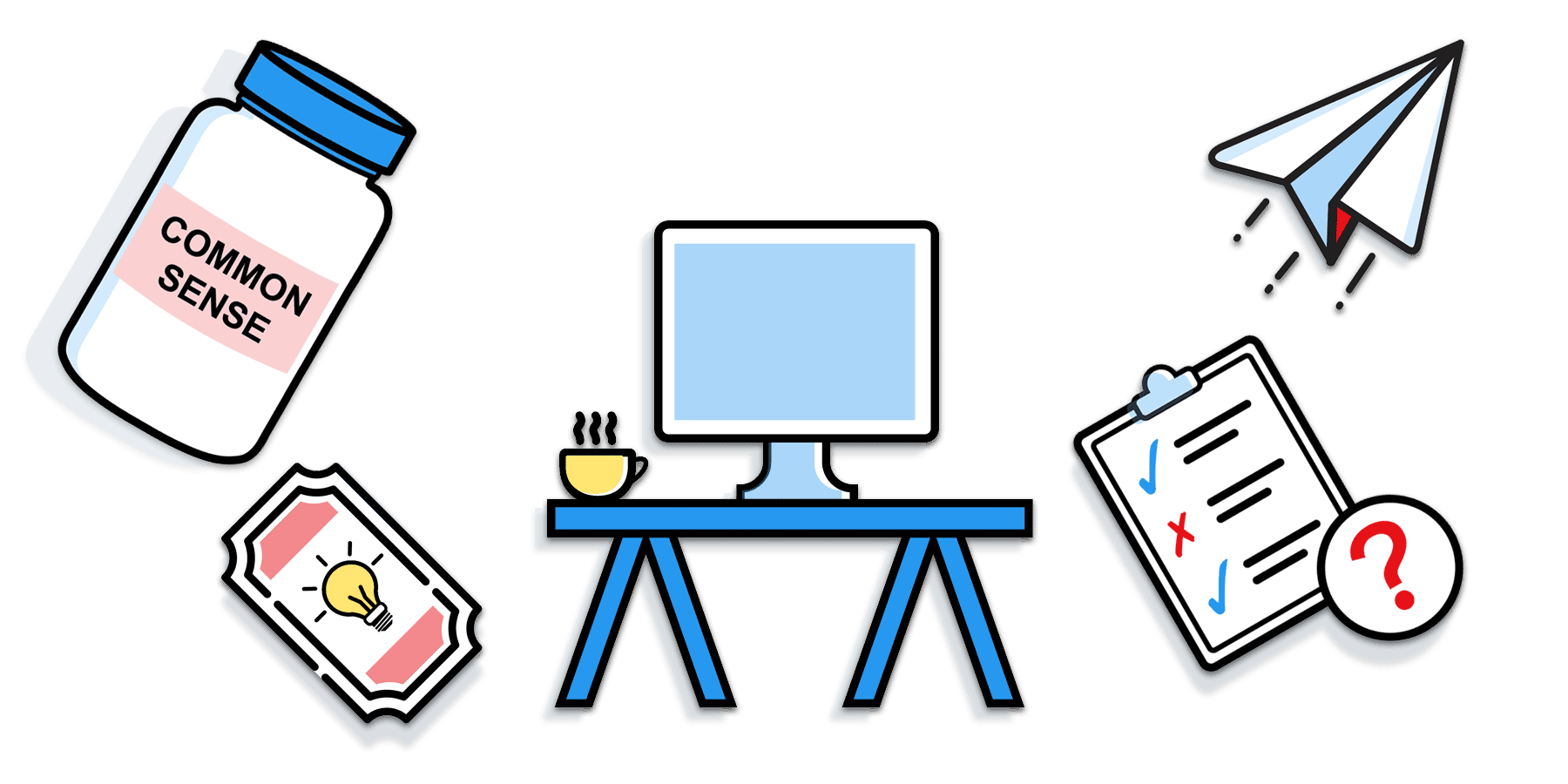 Icon representing Chax's common sense approach to accessibility.